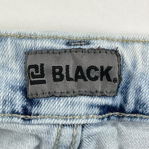 CJ Black Jeans Womens 28/30 Skinny Flex Blue Light Was distressed - Picture 12 of 13